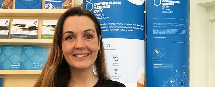 Tina Bergløv Kjær is a new staff member in Copenhagen Science City