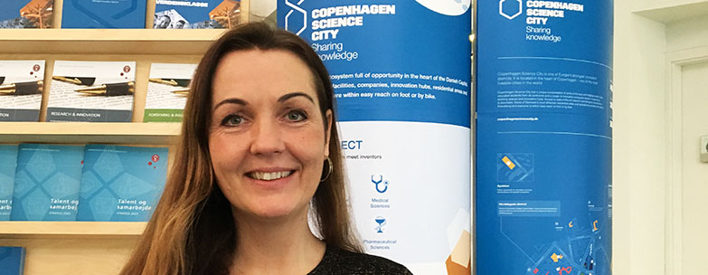 Tina Bergløv Kjær is a new staff member in Copenhagen Science City