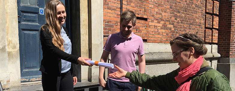 UCPH Students analysed a difficult problem in Copenhagen welfare. Their analysis was relayed to students at University College Copenhagen, who used their skills to come up with a solution based on the analysis.