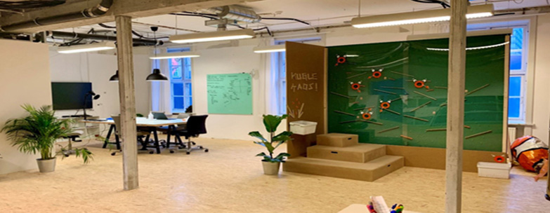 New makerspace FRONTLAB at university hospital Rigshospitalet invites patients, staff and companies to co-create, test and develop new ways of caring for the sick.