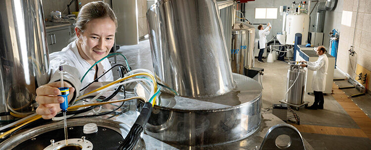 State-of-art NMR-facility to solve industries molecular mysteries in Copenhagen Science City. Photo: Mikal Schlosser.